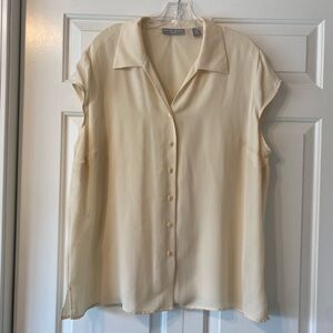 Silk Women's Cap-sleeve Top